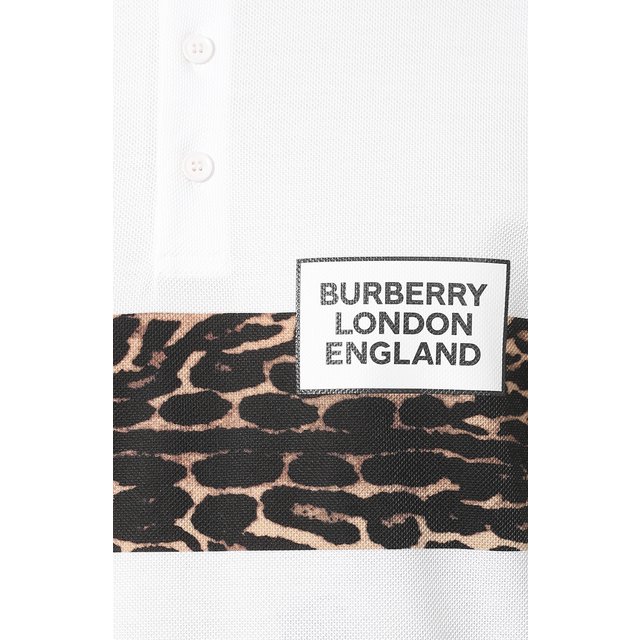 фото Хлопковое поло burberry