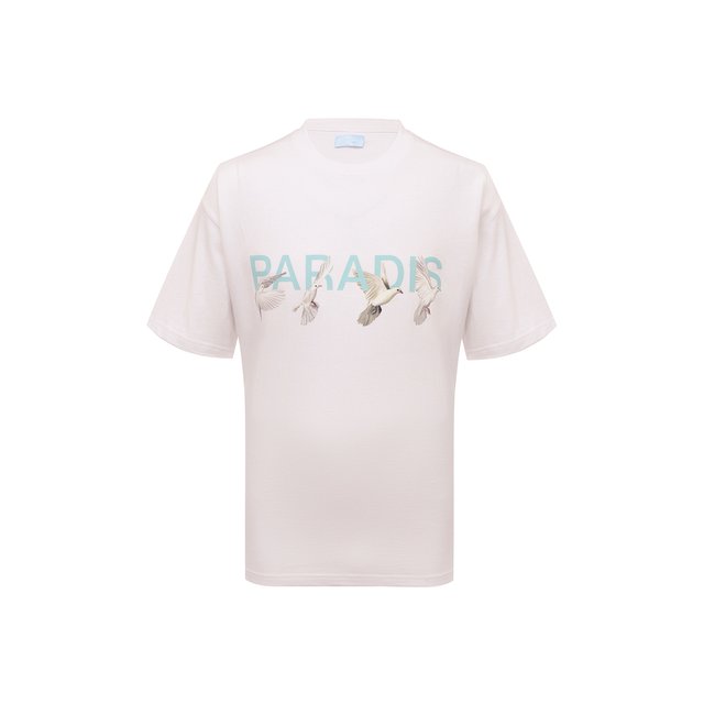 Хлопковая футболка 3.Paradis SS2381