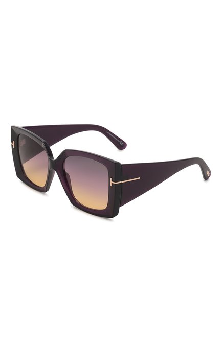 Женские солнцезащитные очки TOM FORD коричневого цвета, арт. TF921 81B | Фото 1 (Тип очков: С/з; Оптика Гендер: оптика-женское; Очки форма: Квадратные)