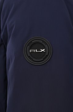 Мужская пуховая куртка rlx RALPH LAUREN темно-синего цвета, арт. 784825219 | Фото 5 (Кросс-КТ: Куртка, �Пуховик; Рукава: Длинные; Материал внешний: Синтетический материал; Мужское Кросс-КТ: Куртка-пуховая, Верхняя одежда; Материал подклада: Синтетический материал; Длина (верхняя одежда): Короткие; Материал утеплителя: Пух и перо; Стили: Кэжуэл)