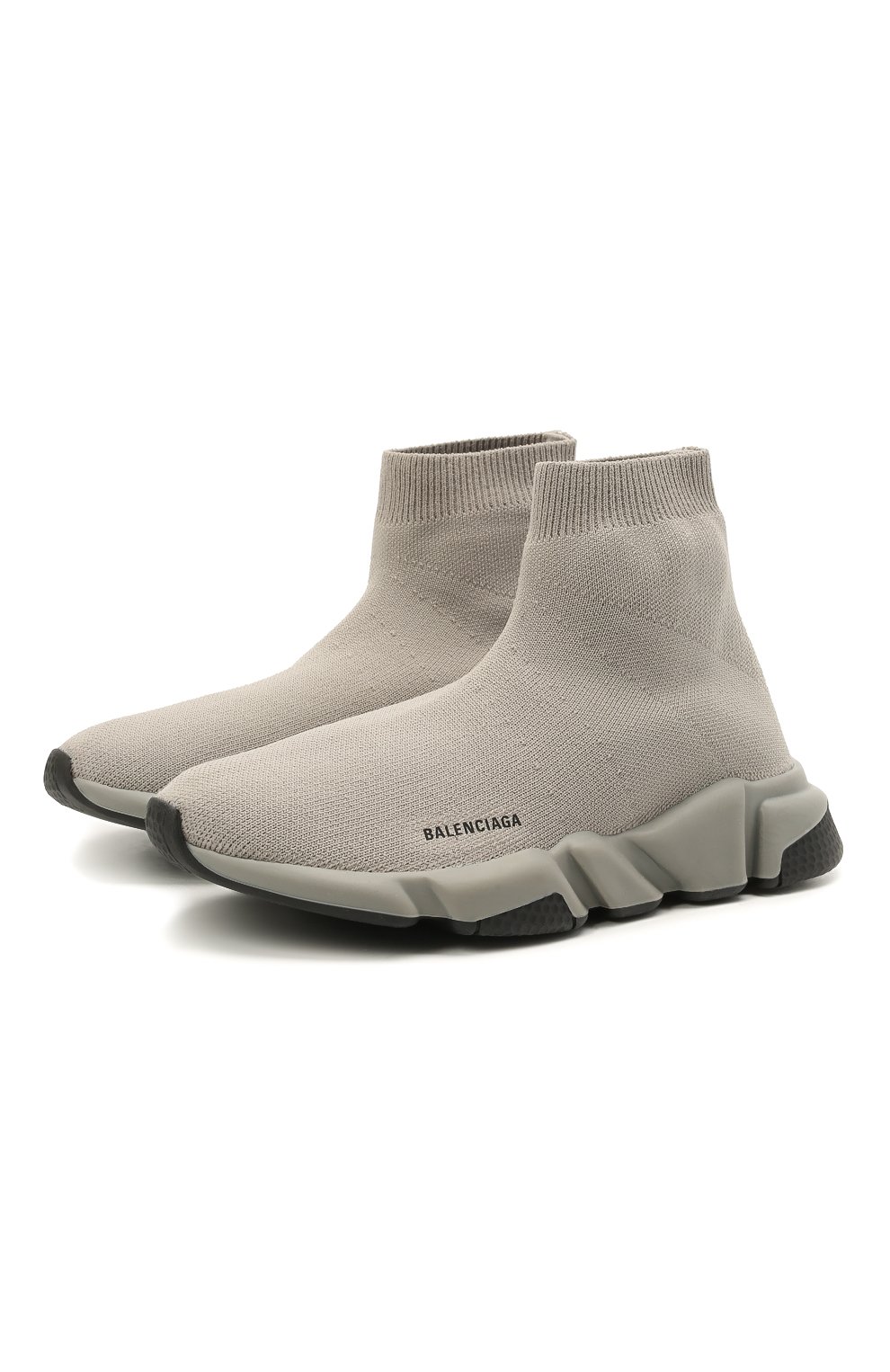 Мужского текстильные кроссовки BALENCIAGA серого цвета, арт. 597425/W2DB2 | Фото 1 (Стили: Гранж)