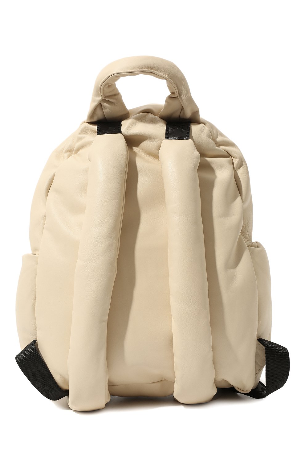 Женский рюкзак jaime VIC MATIE кремвого цвета, арт. 1B0210T_999Z160115 | Фото 5 (Материал: Натуральная кожа; Стили: Кэжуэл; Размер: large)