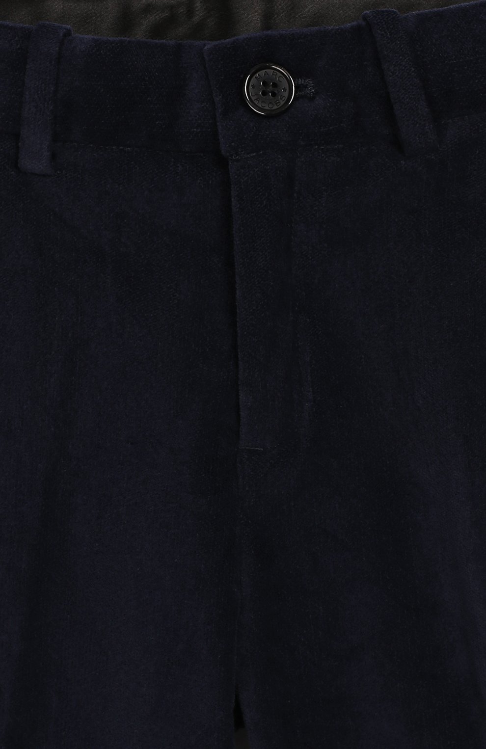 Детские брюки MARC JACOBS (THE) синего цвета, арт. W24199 | Фото 3 (Стили: Классический; Мальчики Кросс-КТ: Брюки-одежда; Статус проверки: Проверена категория)