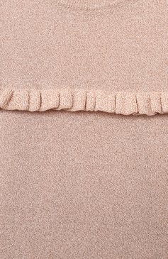 Детский пуловер EMPORIO ARMANI розового цвета, арт. 3K3M67/3M17Z | Фото 3 (Девочки Кросс-КТ: Пуловер-одежда; Рукава: Длинные; Региональные ограничения белый список (Axapta Mercury): RU; Материал сплава: Проставлено; Материал внешний: Вискоза; Драгоценные камни: Проставлено; Ростовка одежда: 10 - 11 лет | 140 - 146см, 13 - 15 лет | 158 см, 16 лет | 164 см, 7 лет | 122 см, 8 лет | 128 см)