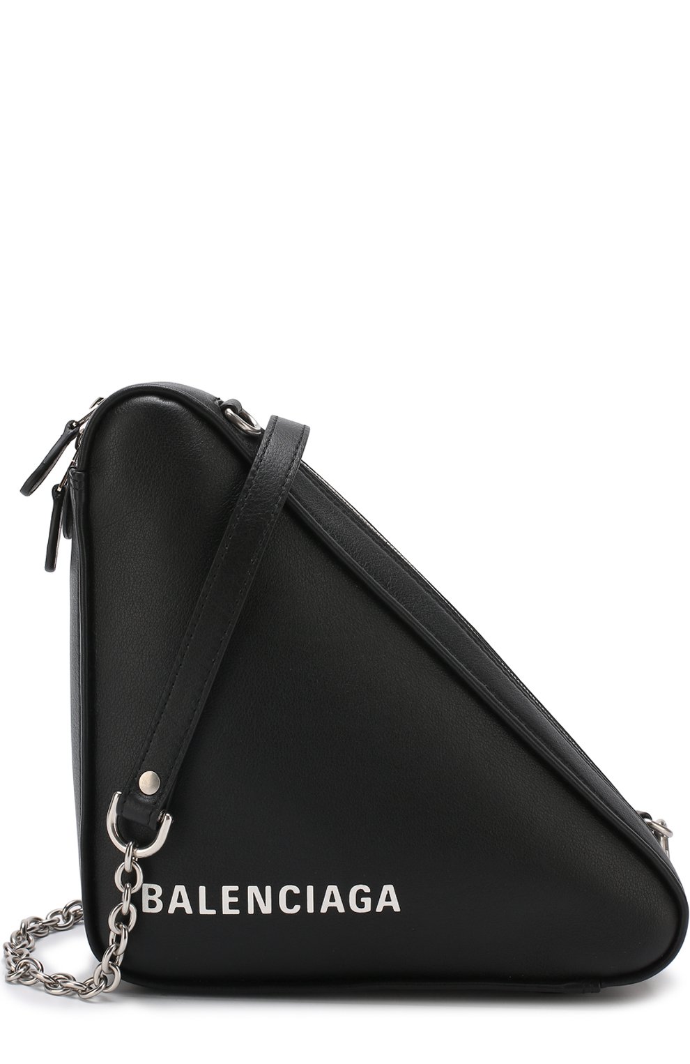 Balenciaga black sales triangle bag