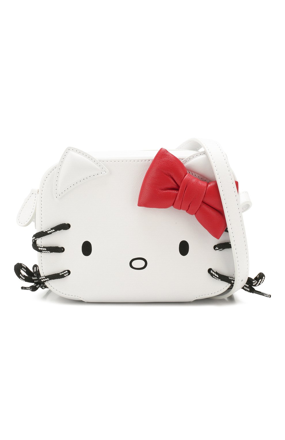 Женская белая сумка hello kitty xxs BALENCIAGA купить в интернет-магазине ЦУМ, арт. 619012/1CB03