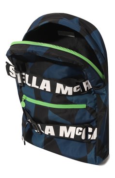 Детская рюкзак STELLA MCCARTNEY синего цвета, арт. 8R0P48 | Фото 3 (Материал: Текстиль)