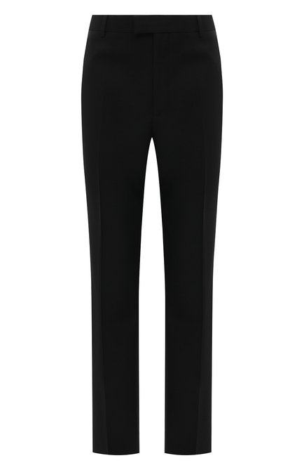 Мужские шерстяные брюки BOTTEGA VENETA черного цвета по цене 106500 руб., арт. 647384/V0B30 | Фото 1
