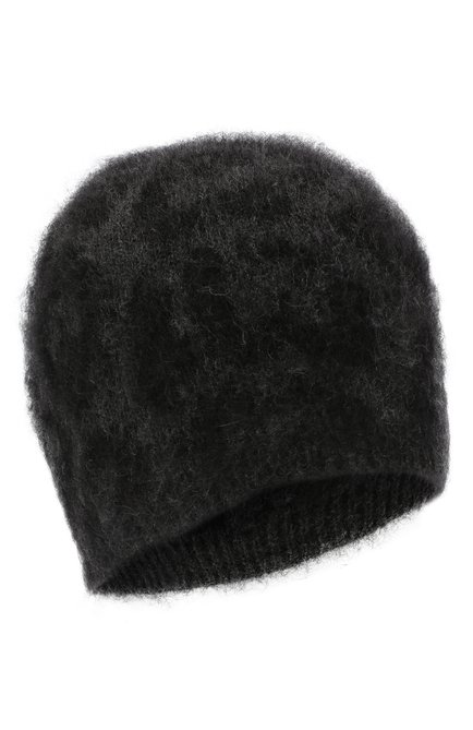 Женская шапка VALENTINO черного цвета, арт. UW0HB00K/600 | Фото 1 (Материал: Текстиль, Синтетический материал, Шерсть)