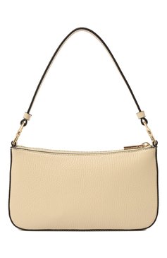 Женская сумка bonheur mini COCCINELLE кремвого цвета, арт. E5 LV3 55 P8 07 | Фото 5 (Сумки-технические: Сумки top-handle; Материал: Натуральная кожа; Размер: mini; Ремень/цепочка: На ремешке)