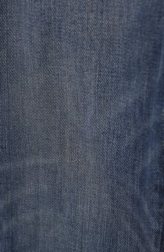 Детские джинсы с декоративными потертостями BURBERRY синего цвета, арт. 4063496 | Фото 3 (Материал внешний: Хлопок; Статус проверки: Проверено, Проверена категория; Детали: Потертости)