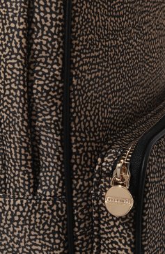 Женский рюкзак portrait medium BORBONESE темно-бежевого цвета, арт. 933028 | Фото 3 (Материал: Текстиль; Стили: Кэжуэл)