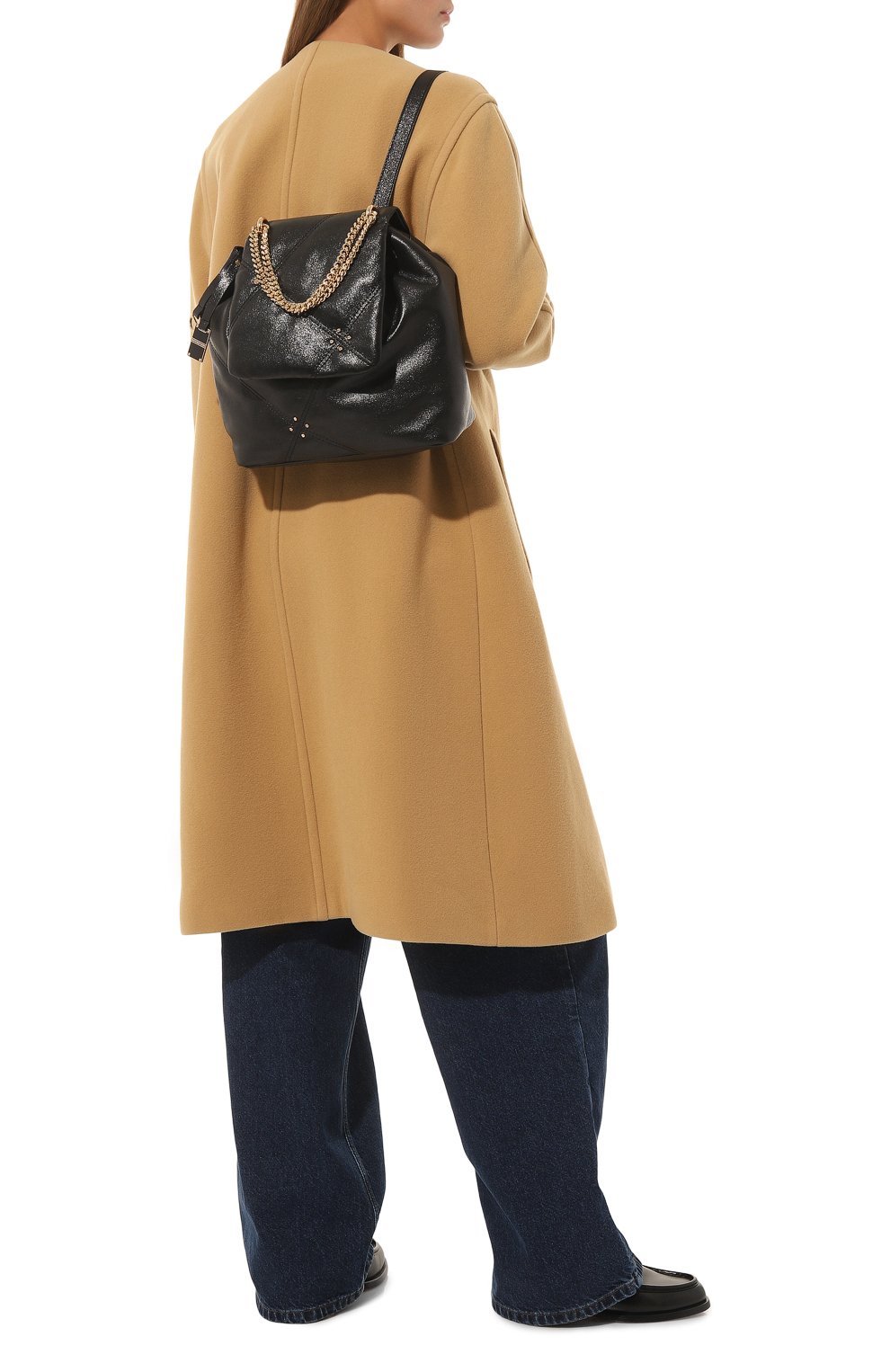 Женский рюкзак marseille medium BORBONESE черного цвета, арт. 923177 | Фото 7 (Размер: medium; Материал: Натуральная кожа; Стили: Кэжуэл)