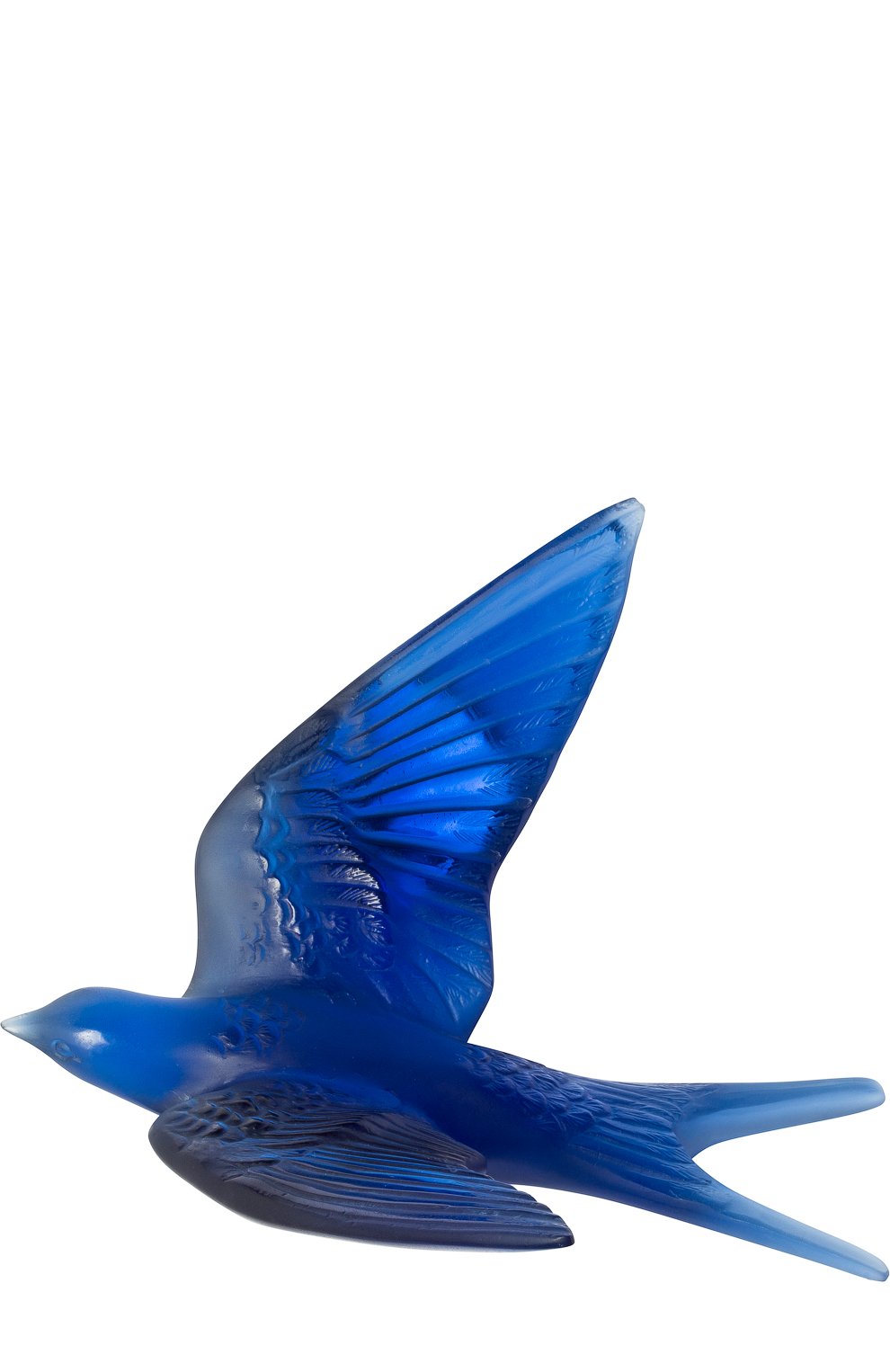 Скульптура swallow wings up LALIQUE синего цвета, арт. 10624700 | Фото 1 (Статус проверки: Проверена категория; Ограничения доставки: fragile-2)