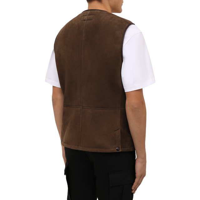 фото Замшевый жилет ralph lauren