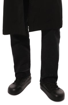 Мужские кожаные ботинки VIC MATIE черного цвета, арт. 1C6254U_B30C070101 | Фото 3 (Мужское Кросс-КТ: Ботинки-обувь; Материал внутренний: Натуральная кожа, Текстиль; Материал утеплителя: Без утеплителя; Подошва: Массивная)