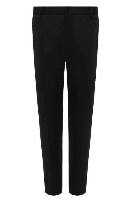 Мужские брюки DOLCE & GABBANA черного цвета по цене 79850 руб., арт. GY6UET/FRRDT | Фото 1