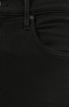 Женские джинсы-скинни CITIZENS OF HUMANITY черного цвета, арт. 1611-688 | Фото 5 (Кросс-КТ: Деним; Длина (брюки, джинсы): Стандартные; Материал сплава: Проставлено, Проверено; Материал внешний: Хлопок, Деним, Вискоза; Статус проверки: Проверено, Проверена категория; Драгоценные камни: Проставлено; Силуэт Ж (брюки и джинсы): Узкие)