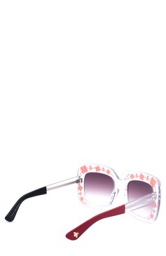 Женские солнцезащитные очки GUCCI прозрачного цвета, арт. 3863 900 J8 | Фото 3 (Материал внутренний: Не назначено; Региональные ограничения белый список (Axapta Mercury): Не проставлено; Нос: Не проставлено; Тип очков: С/з)