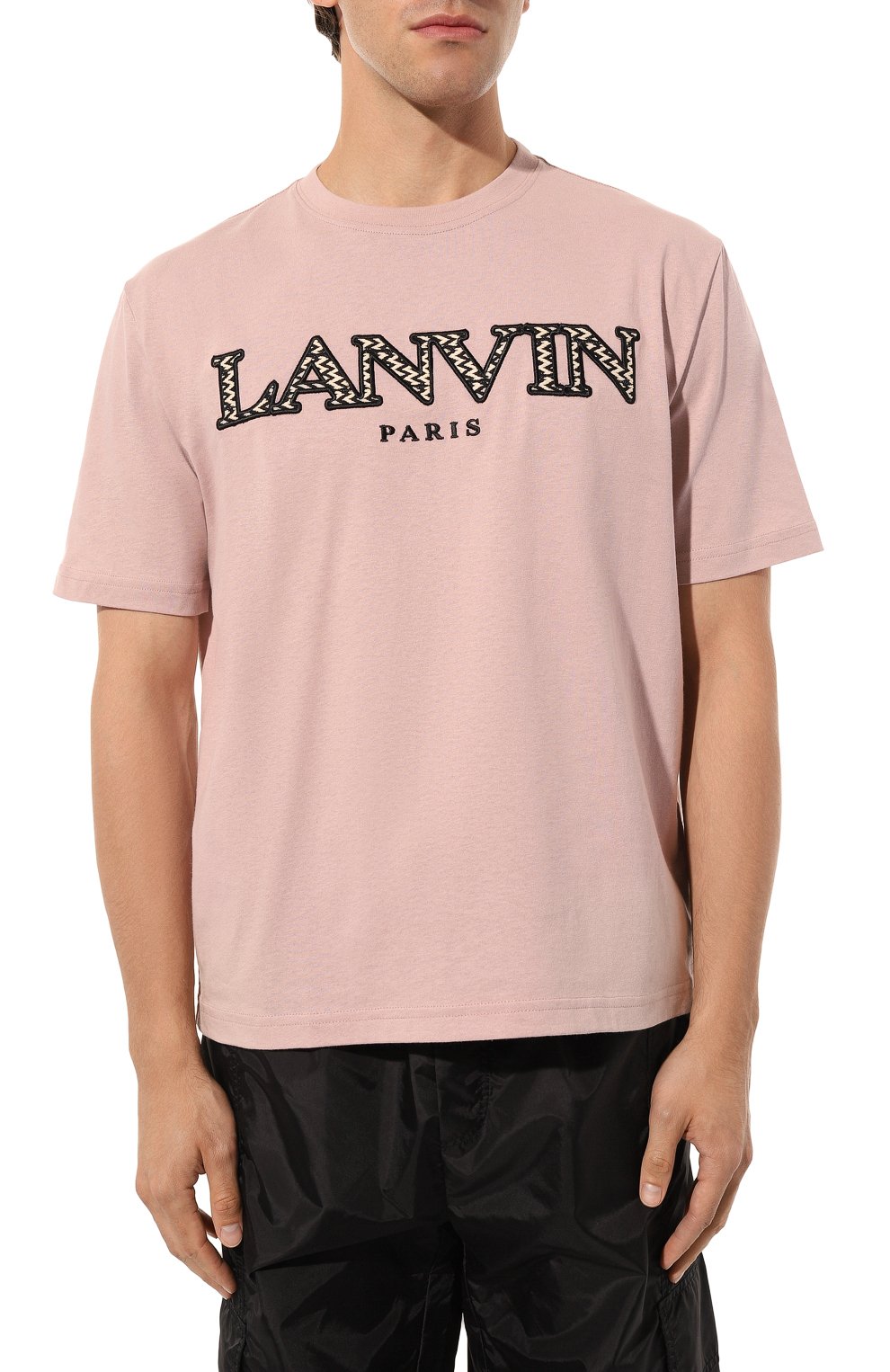 Хлопковая футболка Lanvin  RM TS0005/J207 Фото 3