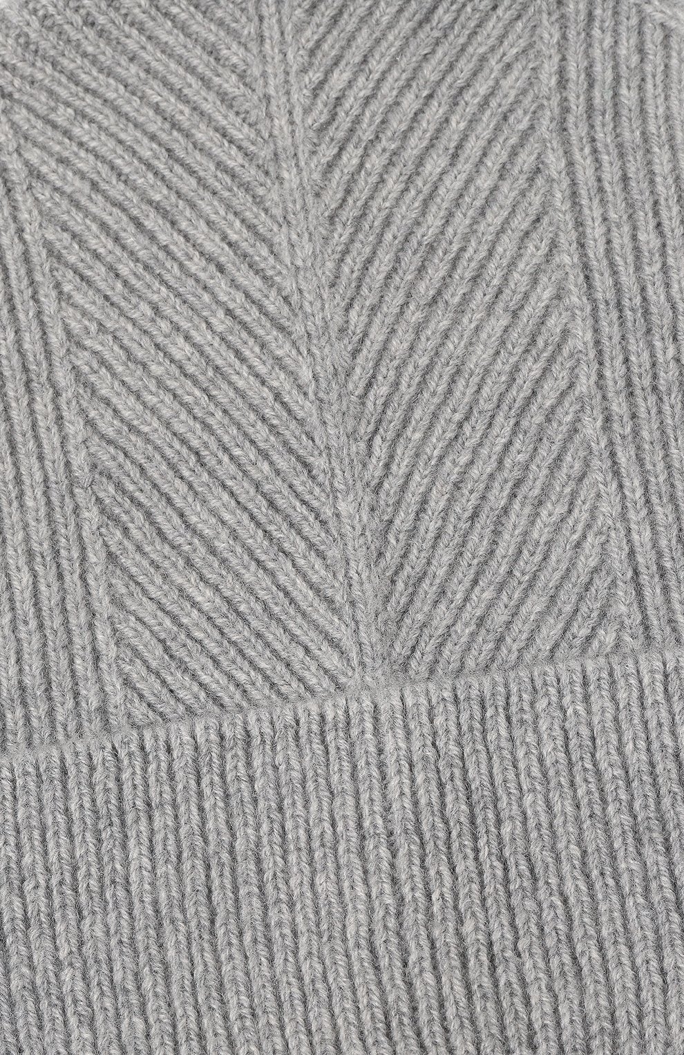 Женская кашемировая шапка amsterdam CANOE светло-серого цвета, арт. 4912170 | Фото 4 (Материал: Текстиль, Кашемир, Шерсть)