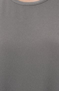 Женский топ WINDSOR серого цвета, арт. 52 DB205H/10004367 | Фото 5 (Материал внешний: Синтетический материал; Длина (для топов): Стандартные; Материал сплава: Проставлено; Рукава: Без рукавов; Драгоценные камни: Проставлено; Стили: Минимализм)