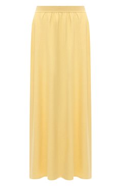 Женская кашемировая юбка LORO PIANA желтого цвета, арт. FAL5211 | Фото 1 (Материал внешний: Шерсть, Кашемир; Региональные ограничения белый список (Axapta Mercury): RU; Кросс-КТ: Трикотаж; Женское Кросс-КТ: Юбка-одежда; Длина Ж (юбки, платья, шорты): Миди; Стили: Кэжуэл)