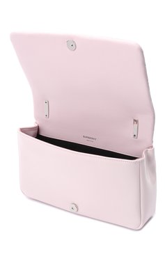 Женская сумка lola BURBERRY розового цвета, арт. 8029686 | Фото 4 (Сумки-технические: Сумки через плечо; Ремень/цепочка: На ремешке; Материал: Текстиль; Размер: small)