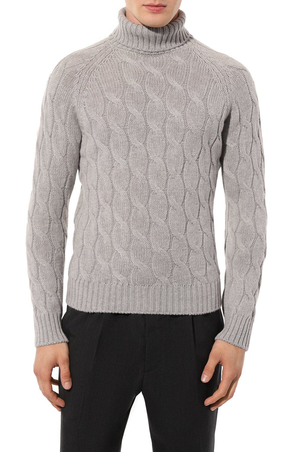 Шерстяной свитер Gran Sasso 13117/22622, цвет серый, размер 46 13117/22622 - фото 3