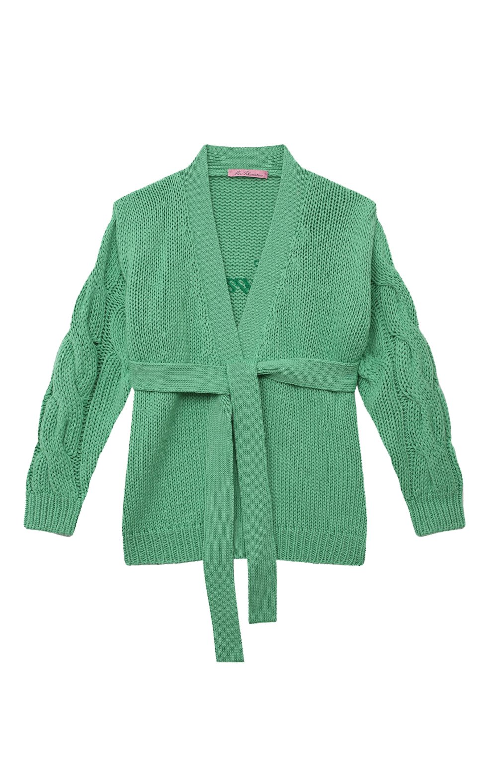Кардиган BLUMARINE детский зеленого цвета — купить в интернет-магазине ...