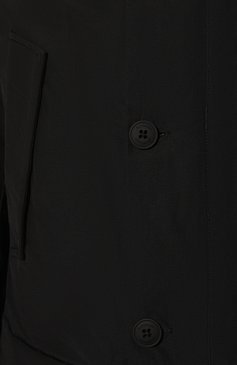Мужская пуховая парка BOMBOOGIE черного цвета, арт. CM8228/TGKG3 | Фото 5 (Кросс-КТ: парка; Мужское Кросс-КТ: пуховик-короткий; Рукава: Длинные; Длина (верхняя одежда): До середины бедра; Материал внешний: Синтетический материал, Хлопок; Материал сплава: Проставлено; Материал подклада: Синтетический материал; Драгоценные камни: Проставлено; Материал утеплителя: Пух и перо; Стили: Кэжуэл)