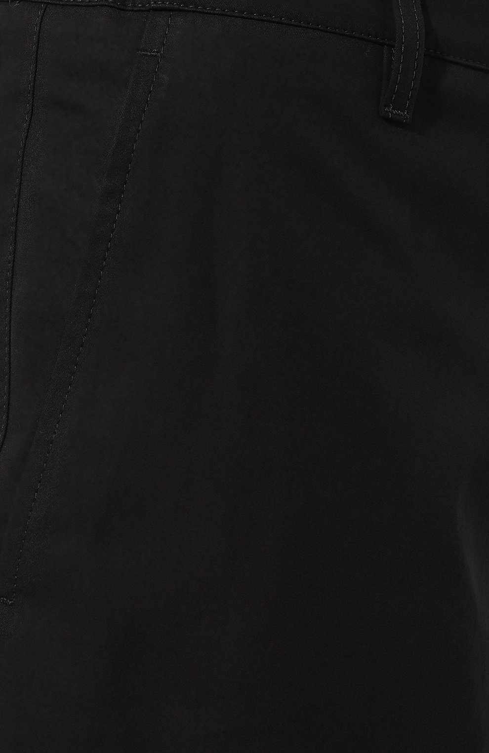 Мужские хлопковые брюки VERSACE черного цвета, арт. 1010583/1A07474 | Фото 5 (Длина (брюки, джинсы): Стандартные; Случай: Повседневный; Материал сплава: Проставлено; Материал вне шний: Хлопок; Драгоценные камни: Проставлено; Стили: Кэжуэл)