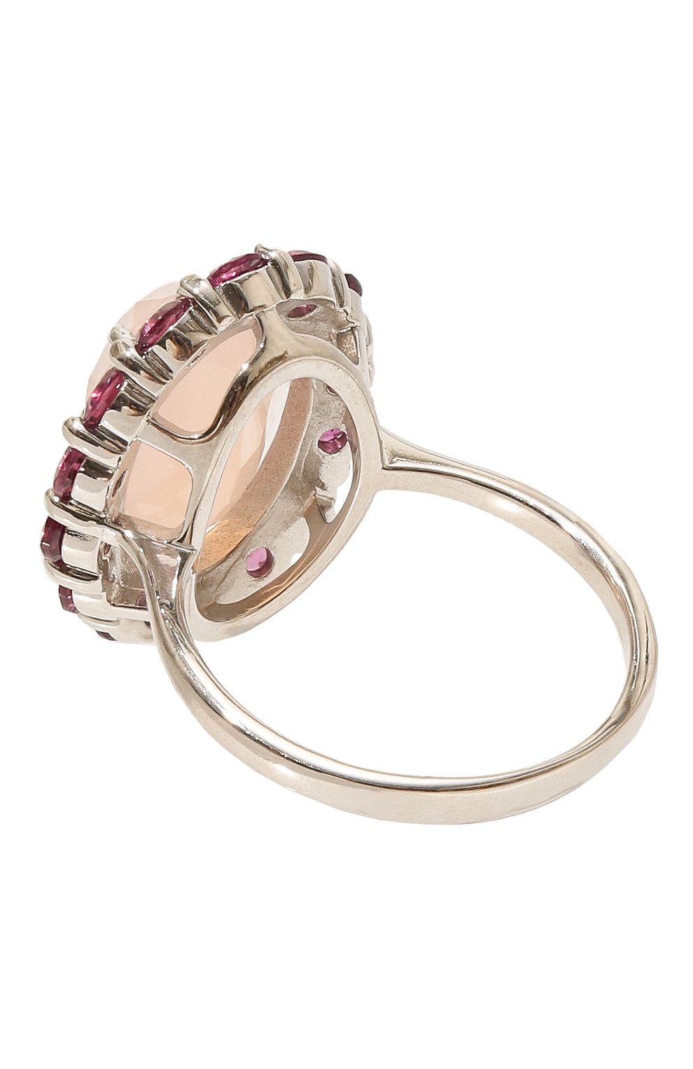 Женское кольцо SECRETS JEWELRY розового цвета, арт. КРКОС0151 | Фото 3 (Материал: Серебро)