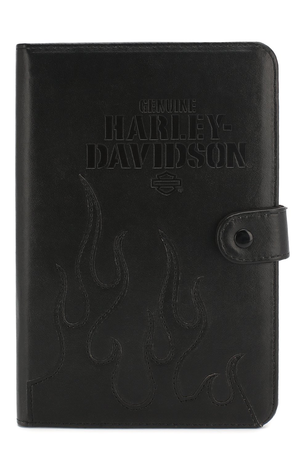 Чехол для ipad HARLEY-DAVIDSON черного цвета, арт. 6908 | Фото 1 (Материал: Натуральная кожа; Региональные ограничения белый список (Axapta Mercury): RU)