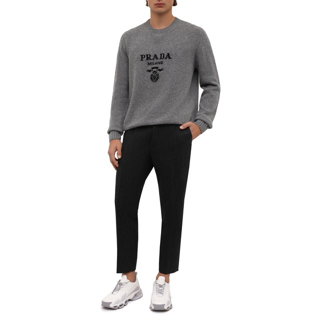Шерстяные брюки Prada  UP0147-1ZCY-F0480-212 Фото 2