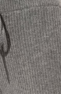 Женские кашемировые джоггеры ADDICTED серого цвета, арт. MK209 | Фото 5 (Материал внешний: Шерсть, Кашемир; Длина (брюки, джинсы): Стандартные; Силуэт Ж (брюки и джинсы): Джоггеры; Женское Кросс-КТ: Джоггер ы - брюки; Стили: Кэжуэл)